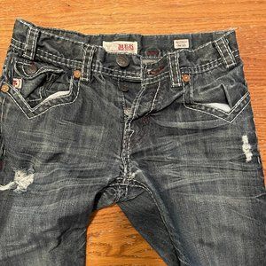 MEK Mens Distressed Jeans, 31 x 32